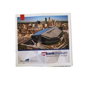 US Bank Stadium Magazine Minnesota History Collector Memorobilia